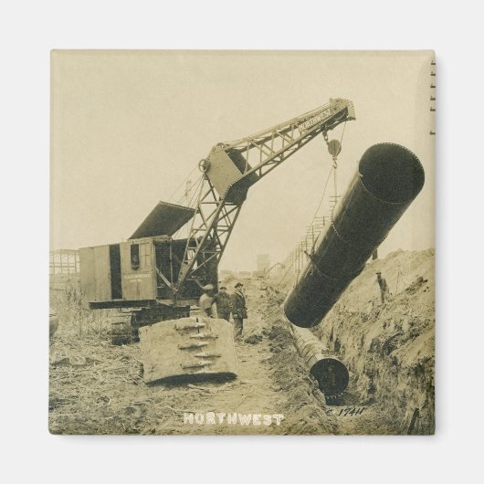 KABELBEDIENING VAN DE KABEL VAN DE noordwestelijk  Magneet (Voorkant)