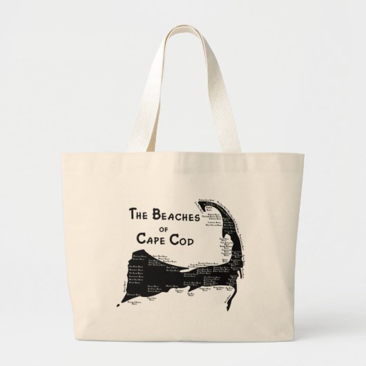 KABELBEELDEN GROTE TOTE BAG (Voorkant)