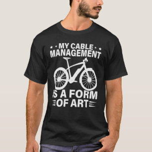 kabelbeheerartiest e.Bike Building voor kabel T-shirt