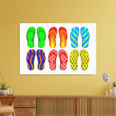 Kabeldoek met vlottervorm canvas afdruk (Insitu (Woonkamer))