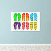 Kabeldoek met vlottervorm canvas afdruk (Insitu (Houten vloer))