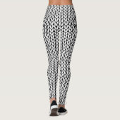Kabelgebreide trui Pattern Leggings (Achterkant)
