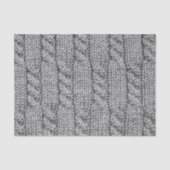 Kabelgebreide trui tissuepapier (Voorkant)