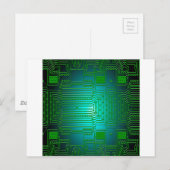 kabelgeleiders briefkaart (Voorkant / Achterkant)