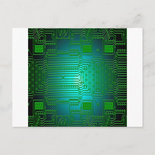 kabelgeleiders briefkaart (Voorkant)