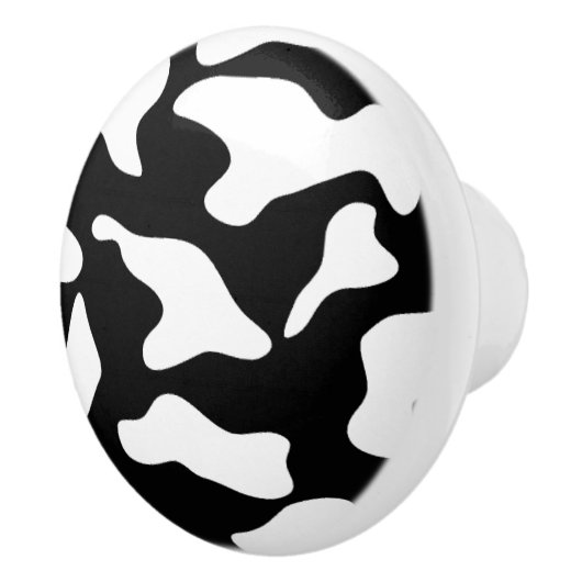 Kabeljauw afdrukken keukenknop keramische knop (Rechts)