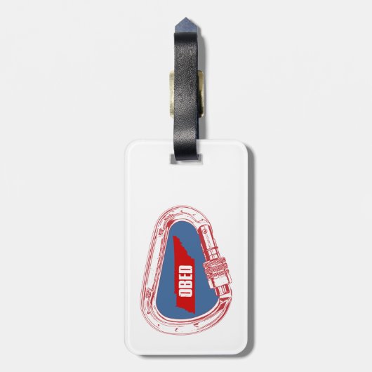 Kabeljauw Bagagelabel (Achterkant verticaal)