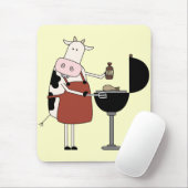 Kabeljauw Barbeque Tshirts en Gifts Muismat (Met muis)