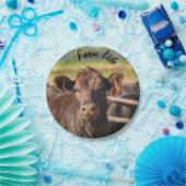 Kabeljauw-Boerderij Papieren Bordje (Feest)