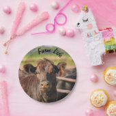 Kabeljauw-Boerderij Papieren Bordje (Feest)