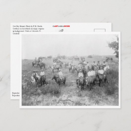 Kabeljauw Briefkaart (Voorkant / Achterkant)