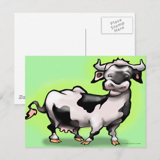 Kabeljauw Briefkaart (Voorkant / Achterkant)