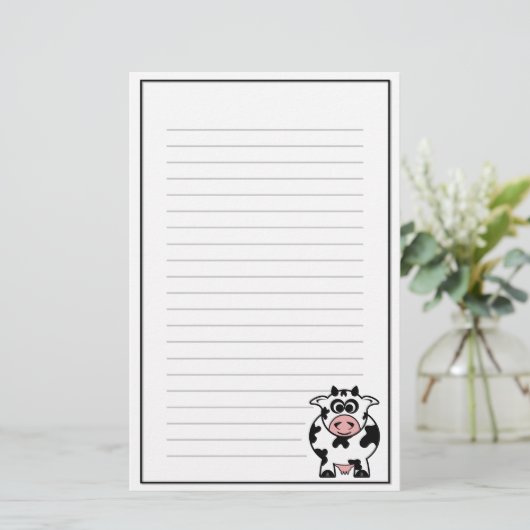 Kabeljauw Briefpapier (Staand voorkant)