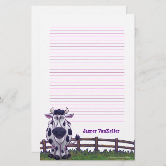 Kabeljauw Briefpapier (Voorkant / Achterkant)