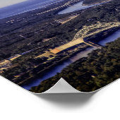 Kabeljauw Canal - Bruggen van de spoorwegen Bourne Poster (Hoek)