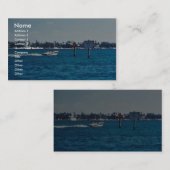 Kabeljauw door de stationaire manatee zone visitekaartje (Voorkant / Achterkant)