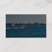 Kabeljauw door de stationaire manatee zone visitekaartje (Achterkant)