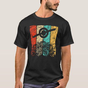 Kabeljauw één wiel met elektrische skateboardvloer t-shirt