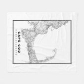 Kabeljauw Fleece Deken (Voorkant (Horizontaal))