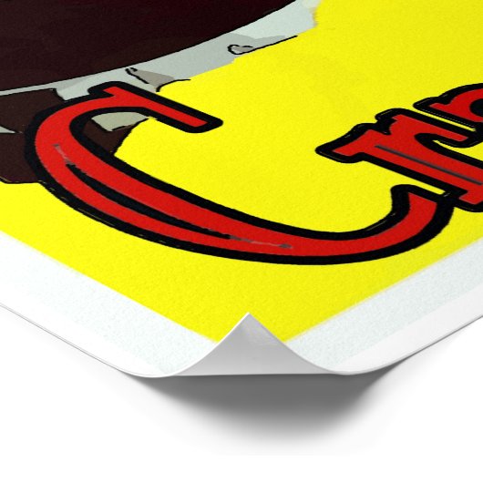 Kabeljauw: gekookte zeefvis poster (Hoek)