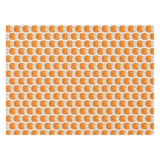 Kabeljauw Georgia Peaches Home Canning Tafelkleed (Voorkant (Horizontaal))