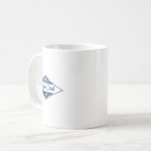 kabeljauw koffiemok (Voorkant links)
