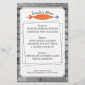 Kabeljauw, menu briefhoofd (Voorkant)