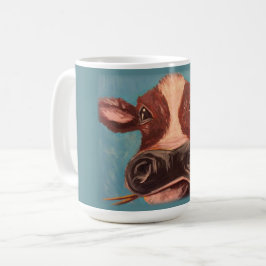 Kabeljauw met kleur koffiemok