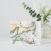 Kabeljauw, Nantucket, Martha's wijngaard Briefkaart (Staand voorkant)