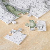 Kabeljauw, Nantucket, Martha's wijngaard Legpuzzel (Zijkant)
