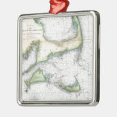 Kabeljauw, Nantucket, Martha's wijngaard Metalen Ornament (Links)