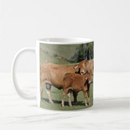 Kabeljauw op haar kalf koffiemok