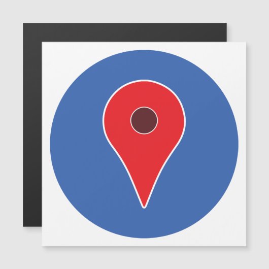 Kabeljauw — Stateromvormer — Magnet u bent hier (Voorkant / Achterkant)