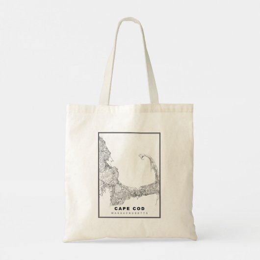 Kabeljauw Tote Bag (Achterkant)