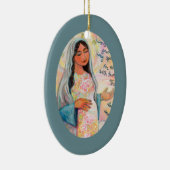 Kabeljauw van Mary Kerstmis en Advent Ornament (Rechts)