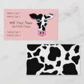 Kabeljauw Visitekaartje (Voorkant / Achterkant)