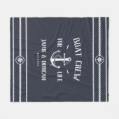 Kabeljauw voor bioscoopbenodigdheden (Nautical Mod Fleece Deken (Voorkant (Horizontaal))