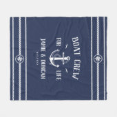 Kabeljauw voor bioscoopbenodigdheden (Nautical Mod Fleece Deken (Voorkant (Horizontaal))