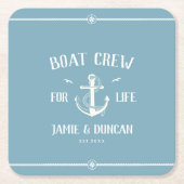 Kabeljauw voor bioscoopbenodigdheden (Nautical Mod Kartonnen Onderzetters (Voorkant)