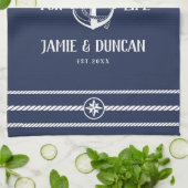 Kabeljauw voor bioscoopbenodigdheden (Nautical Mod Theedoek (Gevouwen)