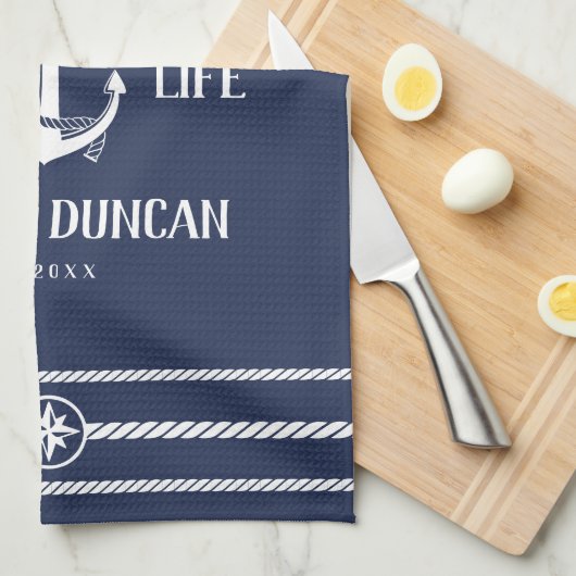 Kabeljauw voor bioscoopbenodigdheden (Nautical Mod Theedoek (Quarter Fold)