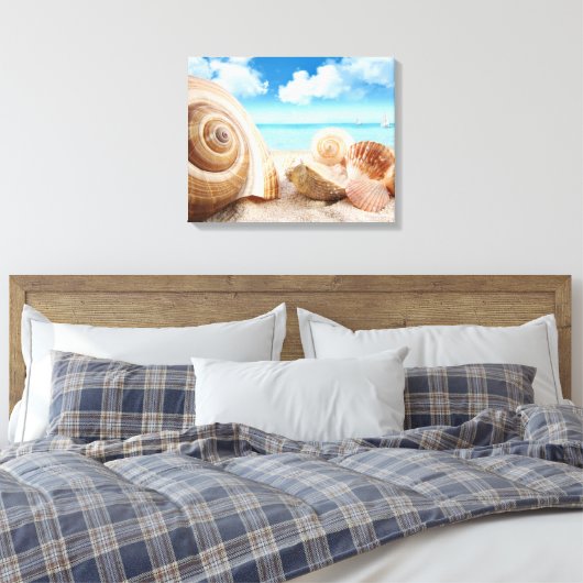 Kabeljauwen doek canvas afdruk (Insitu (Slaapkamer))