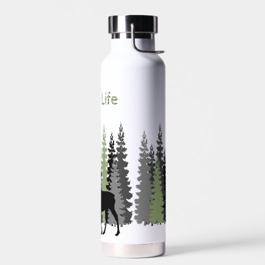 Kabeljauwflesje Waterfles (Links)