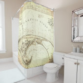 Kabelkaart voor provincetown douchegordijn (In situ)