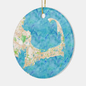 Kabelkaart voor waterverf keramisch ornament (Links)