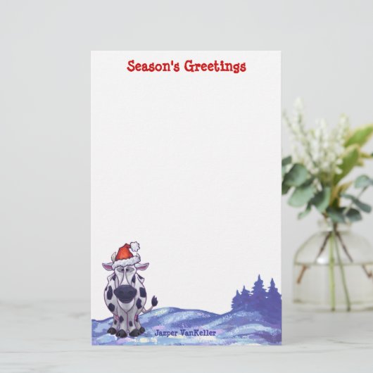 Kabelkerst Briefpapier (Staand voorkant)