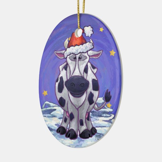 Kabelkerst Keramisch Ornament (Links)