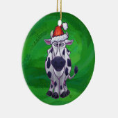 Kabelkerst op groen keramisch ornament (Rechts)