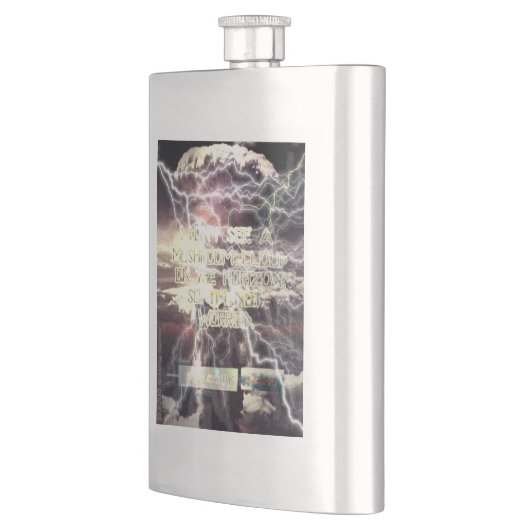 Kabelkolf van roestvrij staal flacon (Links)