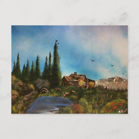 Kabelkoorts Briefkaart (Voorkant)